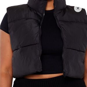 Black Puffer Vest